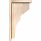 Ekena Millwork Monterey Smooth Corbel w/Backplate, Douglas Fir, 5 1/2"W x 10"D x 18"H COR06X10X18MON01SDF - alternate 2